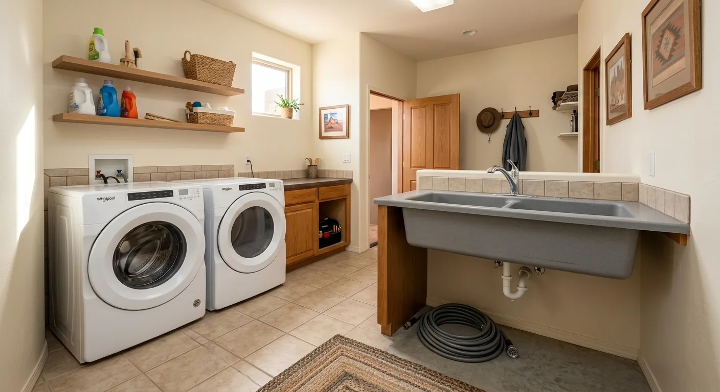 drain machine used to clear a toilet clog past the trap in the West Valley