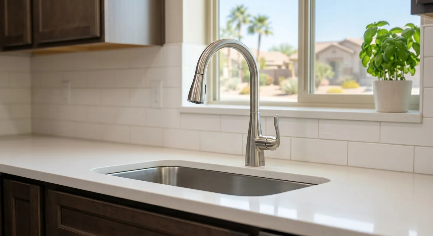 faucet replacement work, professional service in Peoria, AZ