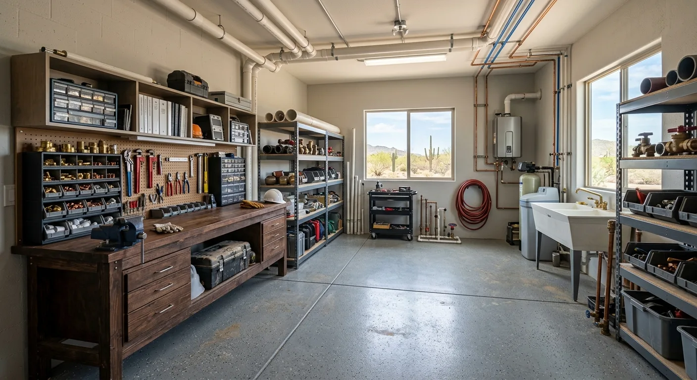 plumber work, project example in Peoria, AZ