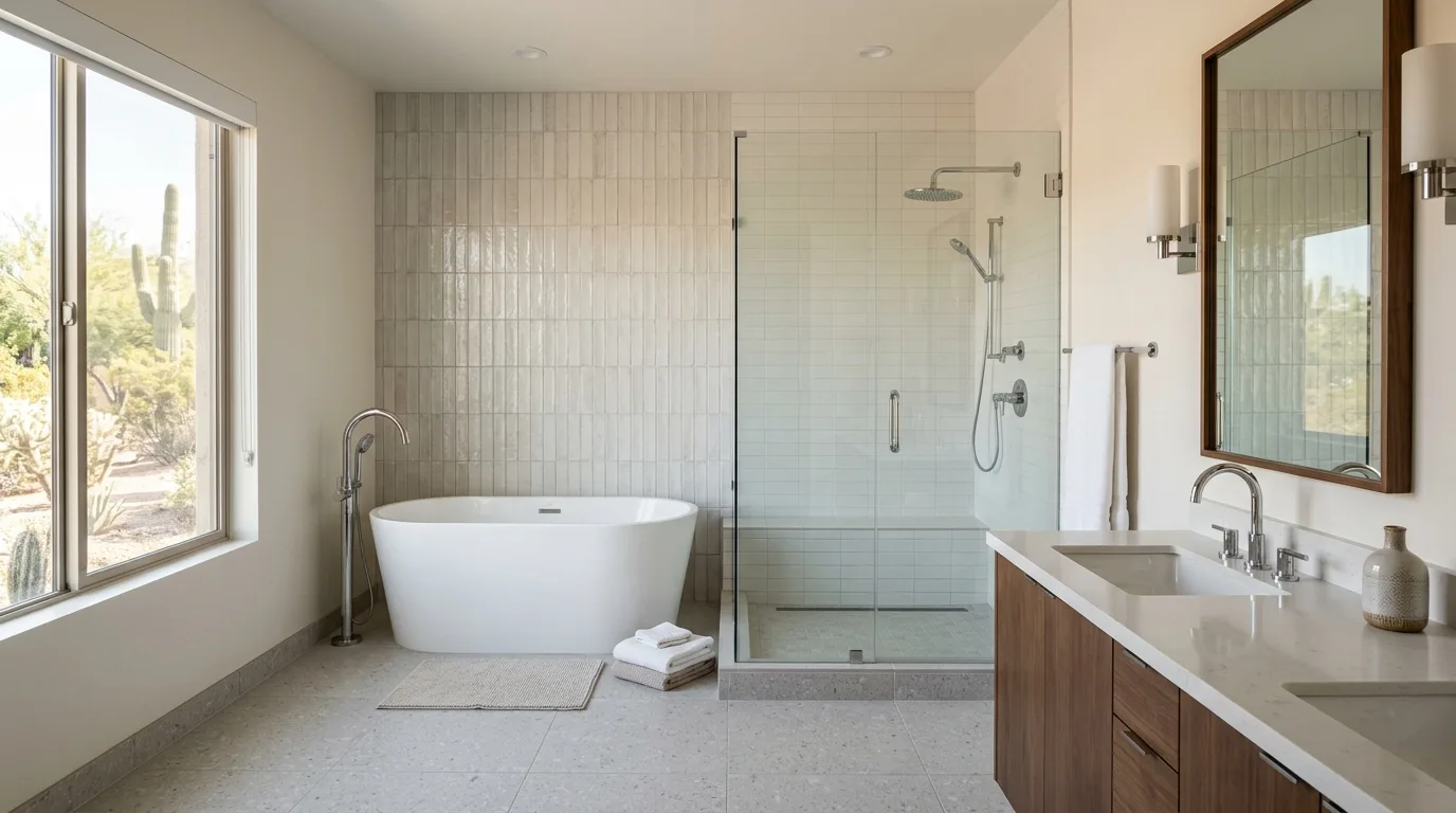 plumber work, project example in Peoria, AZ