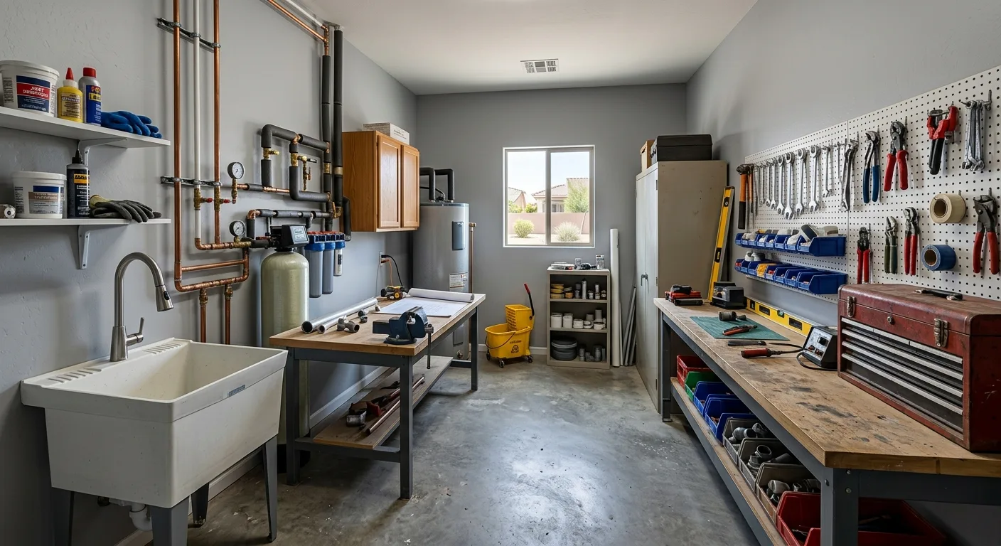 plumber work, project example in Peoria, AZ